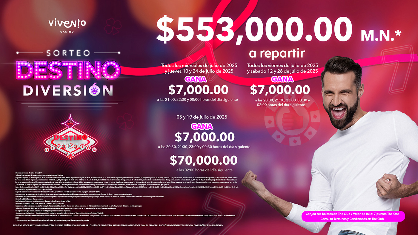 SORTEO DESTINO DIVERSIÓN