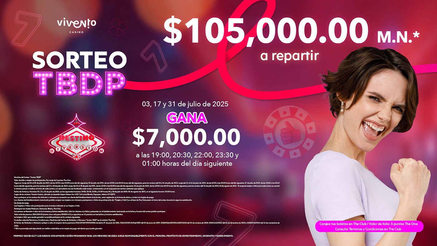 SORTEO TBDP