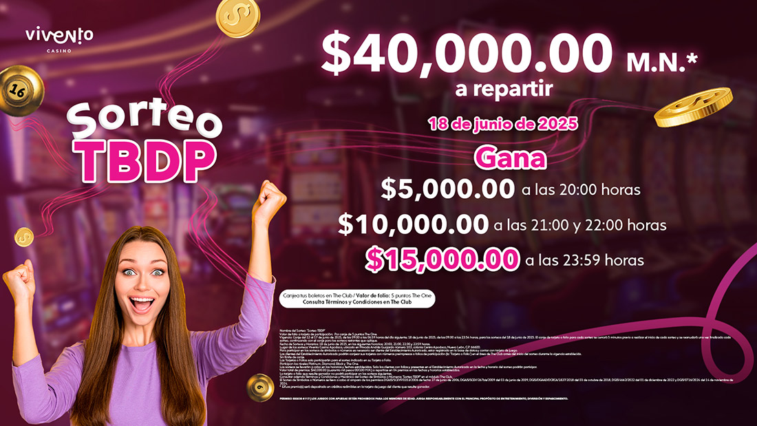 SORTEO TBDP