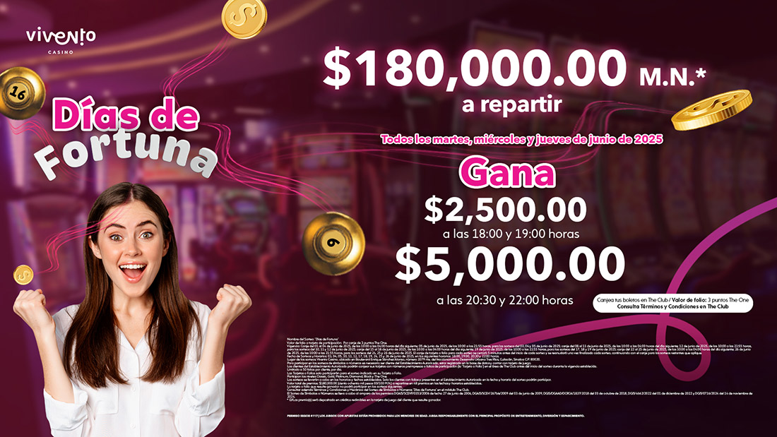 SORTEO Días de Fortuna